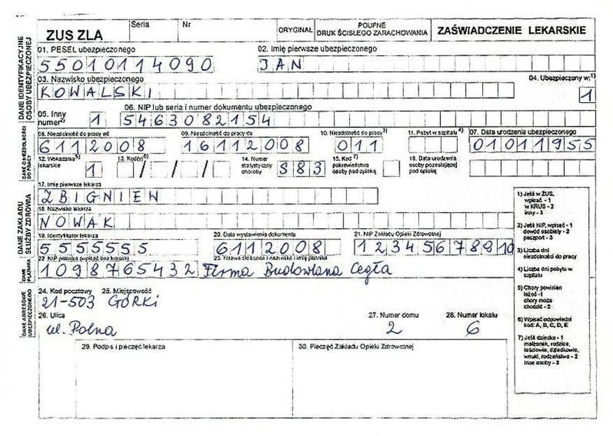 Ile dni do przodu można wystawić L4? Zasady i wyjątki