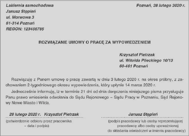 Jak napisać wypowiedzenie ze skutkiem natychmiastowym? Wzór i najważniejsze zasady