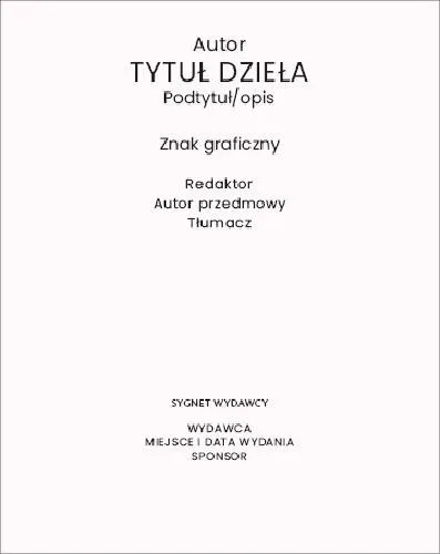 Strona tytułowa pracy licencjackiej: wzór, układ i błędy, których warto unikać
