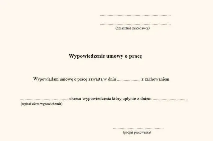 Czas wypowiedzenia na urlopie wychowawczym