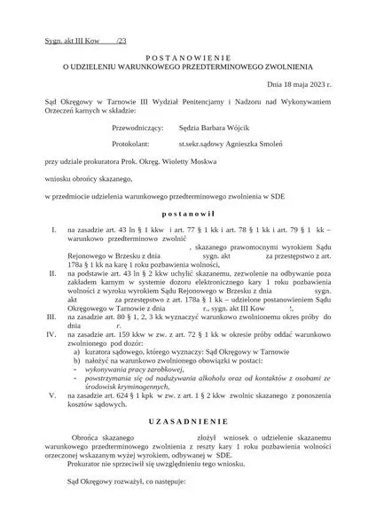 Dokumenty do wniosku