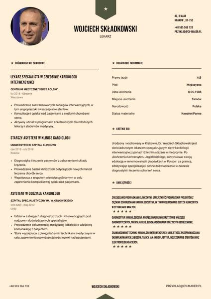 Estetyka CV