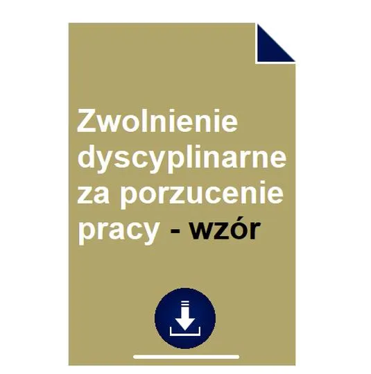 Konsekwencje dyscyplinarne