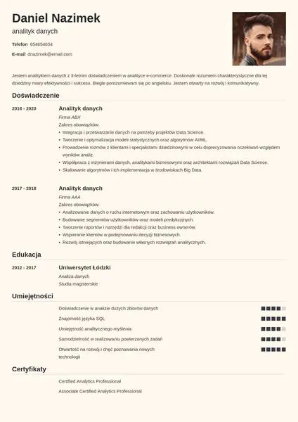 Kreator CV online