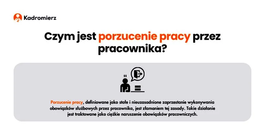 Porzucenie pracy