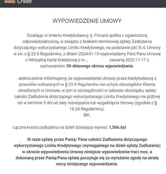 Pułapki przy wypowiedzeniu umowy