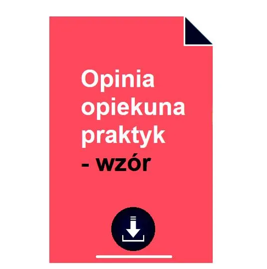 Rola opiekuna w kształceniu