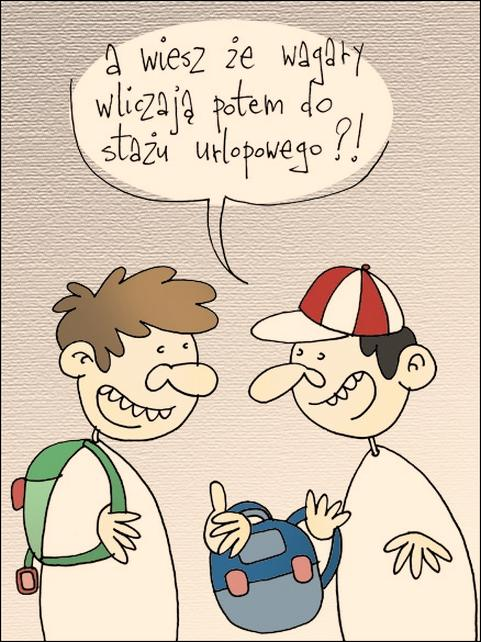 Wliczanie stażu do lat pracy