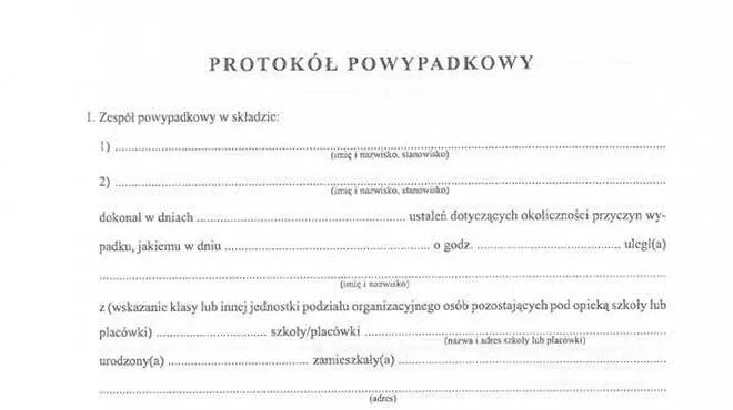 Wypadek w pracy