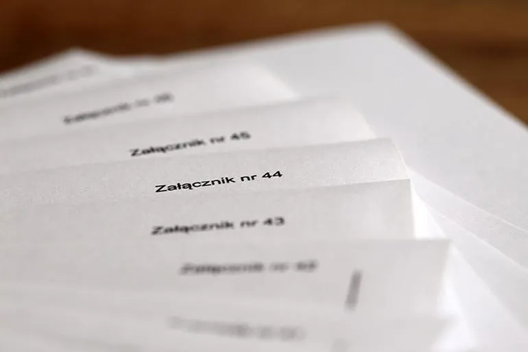 Załączniki w pracy magisterskiej