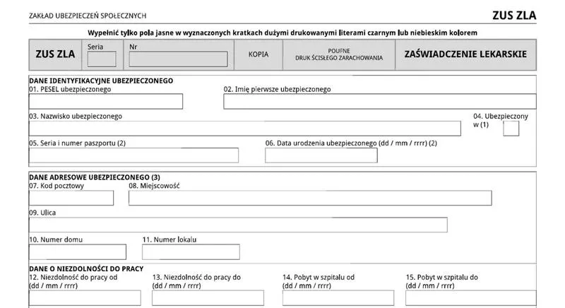 Zasady uzyskiwania L4