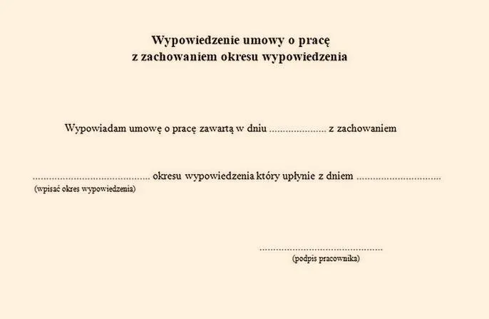 Zasady wypowiedzenia w Kodeksie pracy