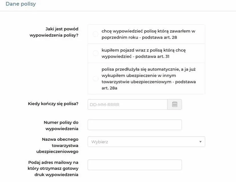 Zmiana towarzystwa ubezpieczeniowego