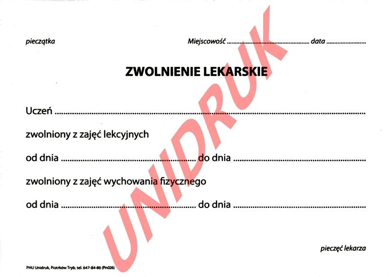 Zwolnienia lekarskie przyszła data